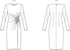 Vogue Misses' Lined Knit Dress Sewing Pattern Packet, Sizes 6-8-10-12-14, Multicolor...