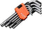 Edward Tools Star Key Wrench Set - Hardened Chrome Steel Screwdriver Set with Organizer Clip - Straight or L - T10 T15 T20 T25 T27 T30 T40 T45 T50...