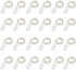 24 Pack 6.6ft 20 LED Mini String Lights Silver Wire Starry Lights for DIY Wedding Party Festival Halloween Christmas (Cool White)...