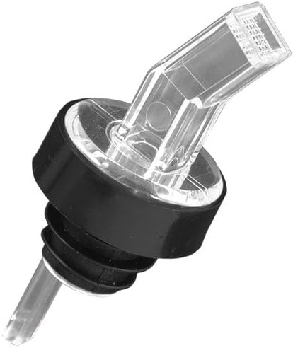 Set of 24 Plastic Screen Liquor Bottle Pourer CLEAR...