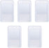 5pcs Transparent Card Protective Case Unisex ID Card Holders, Waterproof and Anti Bending Credit Card Business Card Case......