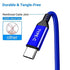 AkoaDa 3-Pack (10ft+6.6ft+3.3ft) USB-C Cable, USB A to USB-C 3.1A Fast Charger Nylon Braided Cord Compatible with Samsung Galaxy Note 9 8 S8 S9 S1...