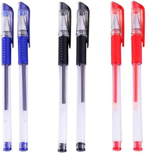 15 pcs gel pens economy pack, Fine tip quick-drying, great smooth writing experience best for home, schools & offices (15 pens/pack) (Black)...