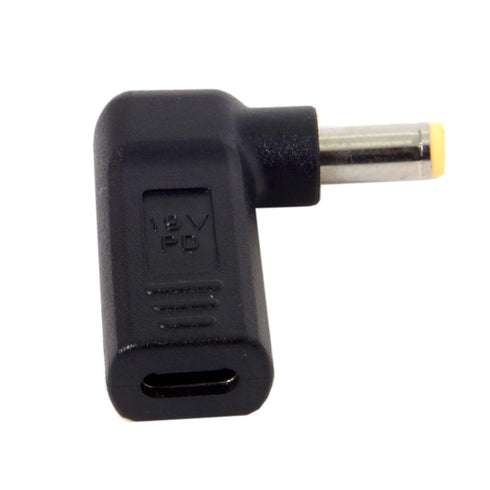 chenyang USB C to DC 20V 5.5x2.5mm PD 65W Emulator Trigger 90 Degree Angled Converter Adapter...