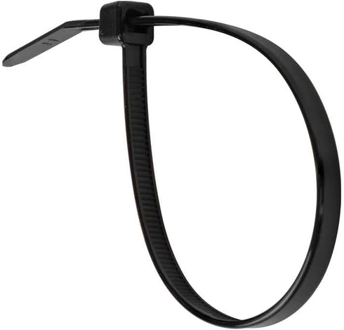 Klein Tools 450-200 Cable Ties, 50-Pound Tensile Strength, Heavy Duty Nylon Cable Zip Ties, Indoor / Outdoor Use, 7.75-Inch, Black, 100-Piece...