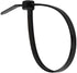 Klein Tools 450-200 Cable Ties, 50-Pound Tensile Strength, Heavy Duty Nylon Cable Zip Ties, Indoor / Outdoor Use, 7.75-Inch, Black, 100-Piece...