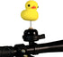 Bobbleheads Yellow Duck Bike Bell Spring Loaded Yellow Duck Bicycle Bell Bike Bells for Kids Bike Accessories a bicycle bell with 3 little yellow ...