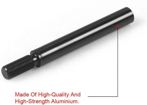 Manual Gear Shifter Lever,Shift Knob Extension Aluminum Alloy Shift Knob Extender DIY Modification Parts Suitable for Most Manual Car Models with ...
