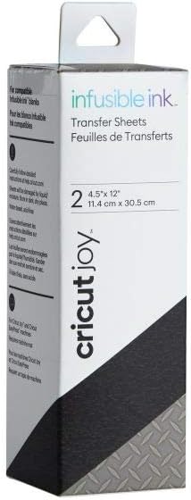 Cricut Joy Infusible Ink Transfer Sheets - 2 Sheets 4.5" x 12" - Steel Plate Pattern - for Cricut Mug Press, Joy, Sublimation Projects...