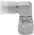 (2-PACK) 6500-04-04 Hydraulic Hose Adapter Fitting 1/4" Male JIC 37° Flare (7/16-20 UNF) × 1/4" Female JIC 37° Swivel Nut (7/16-20 UNF) 90° Elbow ...