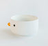 PURROOM Funny Cute Duck Bowl, Handmade Glaze Duck Safety Ceramics 17oz Soup Bowls, 4.6'' Rice Bowl. (500ML)...