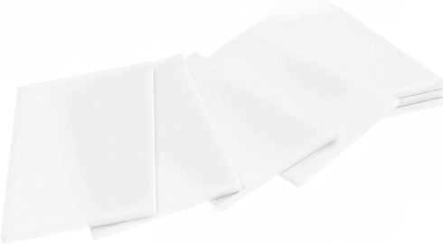 100 Pack Extra Large - Extra Thick - Super Durable Magic Sponge Eraser Sheets 7.25" x 4.5" x 0.12" | All Purpose Household Cleaner Pads for Kitche...