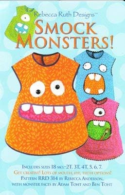 Smock Monsters Apron Sewing Pattern...