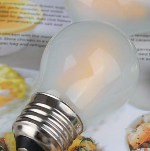 AMDTU E26 Globe Light Bulbs, Frosted G16.5 Edison Light Bulb Led 60 watt 600lm 2700k Soft White,Dimmable Vintage Warm Chandelier Light Bulbs for B...