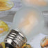 AMDTU E26 Globe Light Bulbs, Frosted G16.5 Edison Light Bulb Led 60 watt 600lm 2700k Soft White,Dimmable Vintage Warm Chandelier Light Bulbs for B...
