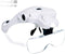 Hands Free Headband Magnifying Glass, USB Charging Head Magnifier with LED Light Jewelry Craft Watch Hobby 5 Lenses 1.0X 1.5X 2.0X 2.5X 3.5X (Upgr...