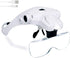 Hands Free Headband Magnifying Glass, USB Charging Head Magnifier with LED Light Jewelry Craft Watch Hobby 5 Lenses 1.0X 1.5X 2.0X 2.5X 3.5X (Upgr...