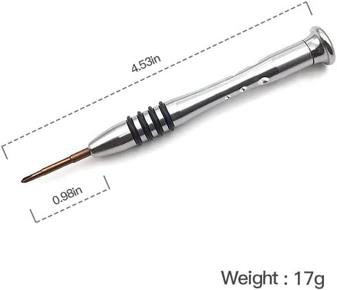 Screwdriver Repair Set Tool Cleaning Kit for Apple iPhone 5 6 6S 7 8 X XS XR SE 11 12 13 14 15 Plus Pro Max mini ipod,ipad,Mobile cell phones,Swit...