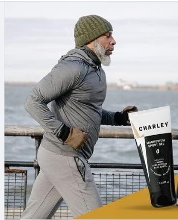Charley Magnesium Sport Gel (2 oz.) - All Natural, Fast-Acting, Organic Solution for Athletes and Active Individuals...