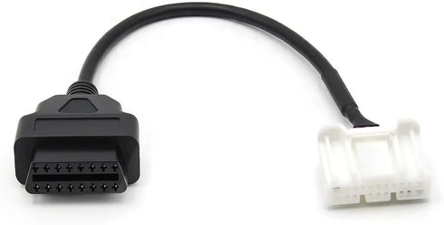 OBD2 OBDII Diagnostic Cable Adaptor 20 Pin to 16 Pin Compatible with New Tesla Model X/S After 2015...