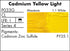Grumbacher Pre-Tested Oil Paint, 37ml/1.25 oz., Cadmium Yellow Light (P033G)...