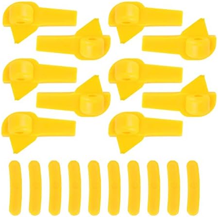 Tire Changer Mount Demount Head, 20pcs Tyre Changer Duck Insert Rim Protector Tire Demount Head Tire Machine Guard Wheel Side Protector for Mount ...