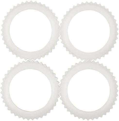 Wilton 4 Piece Decorating Tip Coupler Ring Set...