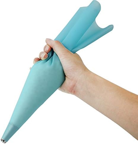Jennice House Silicone Pastry Bags Set, 3 Pack of 16 inch Reusable Icing Piping Bags Baking Cookie Cake Decorating Pastry Bags Set...