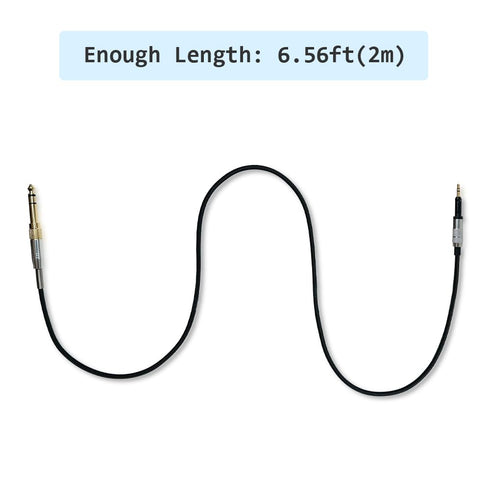 6.5 ft Replacement Cable Compatible with Sennheiser HD598 / HD599 Headphones, Upgrade Audio Cord Compatible with HD8/HD598/HD 599 headsets...