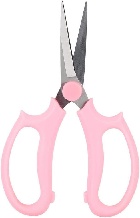 Floral Scissors, Pruning Shear Pruning Scissor, Multifunctional Floral Scissors Pruning Shears Flower Cutting Scissors (Pink)...
