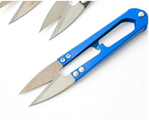 3 Pcs U Sewing Scissors Mini Small Snips Trimming Nipper - Great for Stitch, DIY Supplies...