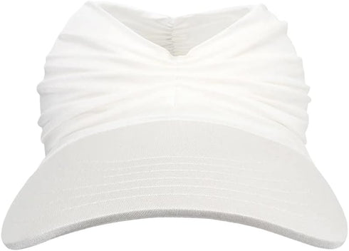 Women Visor Ponytail Sun Hat UPF 50+ UV Protection Wide Brim Beach Cap Summer Hat Outdoor…...