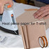 Teflon Sheet for Heat Press T Shirt Teflon Paper Heat Tape for Sublimation Heat Resistant Transfer Tape 1 Set T Shirt Alignment Ruler Guide to Cen...
