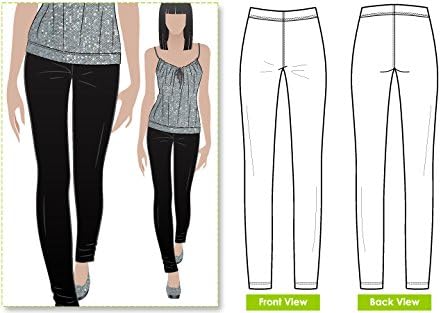 Style Arc Sewing Pattern - Elle Pant (Sizes 18-30)...