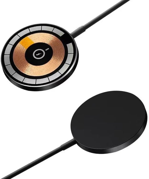 Magnetic Charger 15W for Apple iPhone 15 Pro Max 15Plus, Magnetic Wireless Charger Pad QI Charging Station for Samsung Galaxy S24 Ultra, Google Pi...
