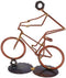 Free Style Bike Collectible Handmade Metal Art Figurine, Desk Accessories, Trophy, Boss Gift, Home Office Décor, Cycling...