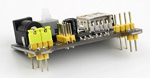 CorpCo MB102 Breadboard Power Supply Module 3.3V/5V for Arduino Board Solderless Breadboard...