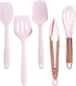 Amosfun 5pcs Mini Kitchen Utensil Set Kids Kitchen Tools Learning Toy Whisk Spatula Tongs Spoon And Slotted Spatula...