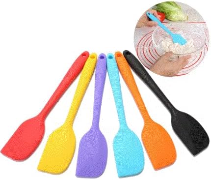 Get It Right Premium Silicone Spatula -Red color Non-Stick Heat Resistant Kitchen Spatula - Perfect for Baking, Dishwasher Safe Utensils, Cooking,...