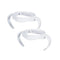 2 Pack Compatible Baby Bottle Handles for Philips Avent Natural Baby Bottles,Baby Bottle Holder - White...