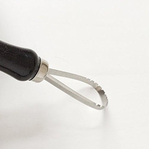 3pcs Sculpture Scraper Knife Carved Sludge Shaper Ceramic Pottery Clay Trimming Big Loop Tools Set...