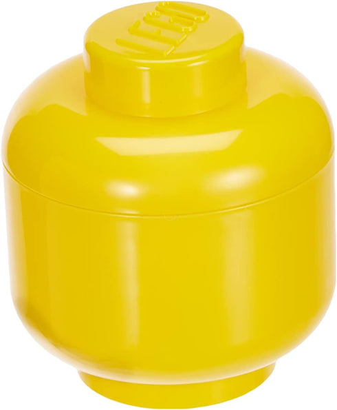 LEGO STORAGE HEAD (MINI) - GIRL - Polypropylene Storage Box with Lid for Kids' Toy Storage, Stackable Organizer, and Fun Storage Solution for LEGO...
