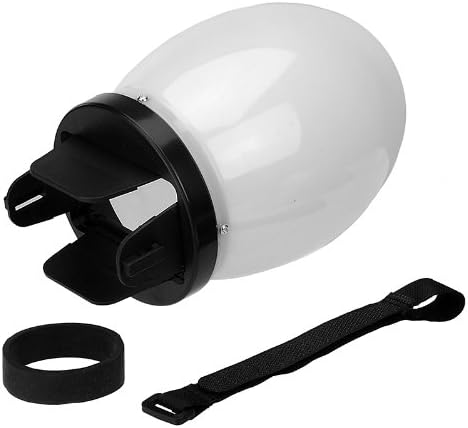 Fotodiox Flash Diffuser Dome Compatible with Large On Camera Flash Such as Nikon SB-900 or Canon 600EX-RT...
