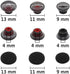Zotech Replacement Earbuds Eartips Eargels & Foams Set Compatible with Plantronics Voyager 5200 5220 5210 Wireless Bluetooth Headset 3 Pcs Gel Ear...