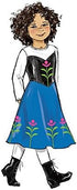 McCall's M7000 Women and Girl's Fairy Tale Snow Princess Costume Sewing Pattern, Sizes 3-14...