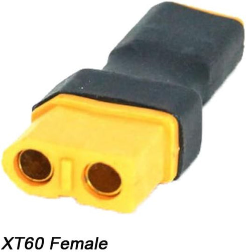 5-Pack XT30 Plug Male Connector to XT60 Plug Female Connector No Wire Adapter for RC FPV Drones Car Lipo NiMH Battery Charger ESC...