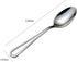 Teaspoons Set, Stainless Steel 18/0 Tea Spoon 12pcs, 6.29 Inches For Home, Kitchen Restaurant, Slilver...