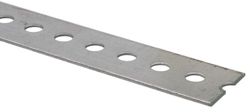 Forney 49640 Gauge Slotted Flat Plated Steel, 1-3/8" x 3', Silver...