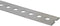 Forney 49640 Gauge Slotted Flat Plated Steel, 1-3/8" x 3', Silver...