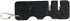 Black Pocket Knife Sharpener,Kitchen Knife Sharpener, Scissor Sharpener, Handheld Keychain Sharpening Tool for Outdoor Camping Kitchen Knives Acce...